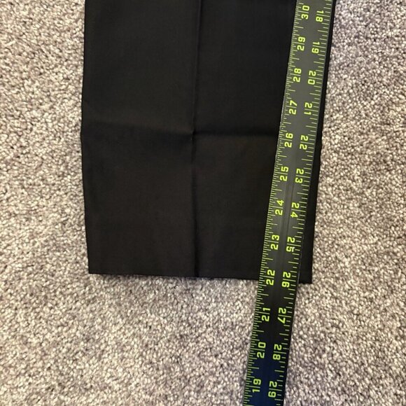 Worthington Women's Slim Leg Pants Size 14 Black Mid Rise 26.5" Inseam NWT $49 - Picture 13 of 16